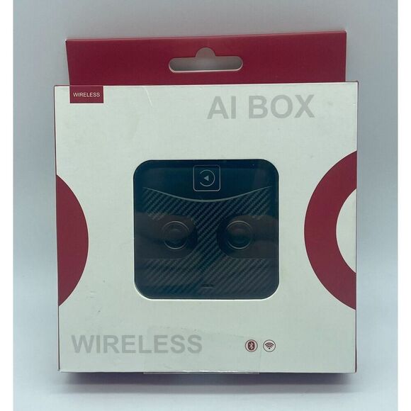 Wireless AI Box Carplay Adapter for Factory Wired CarPlay USB For iPhone Android - Picture 2 of 11